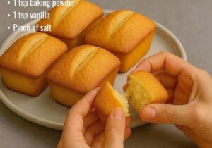 Mini Sponge Cakes Recipe
