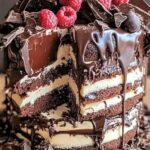 Epic Chocolate Overload Explosion Cake