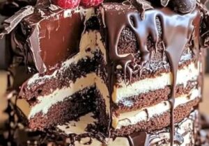 Epic Chocolate Overload Explosion Cake