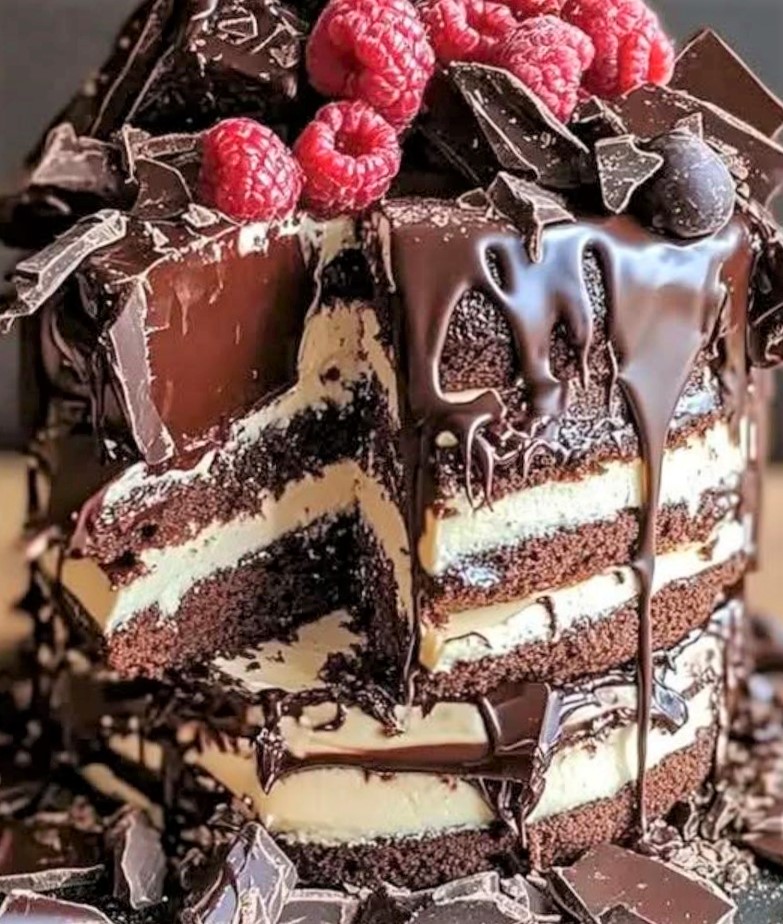 Epic Chocolate Overload Explosion Cake
