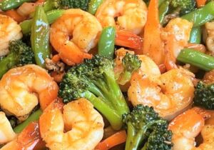 Quick & Saucy Shrimp Stir-Fry with Veggies