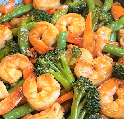 Quick & Saucy Shrimp Stir-Fry with Veggies