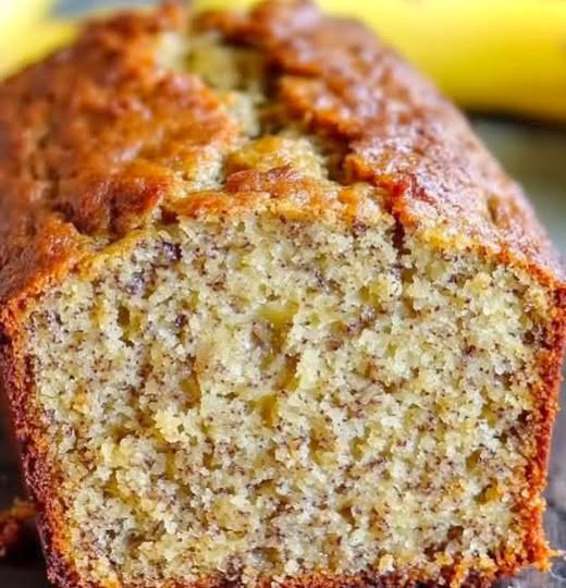 Homemade Milk Banana Cake