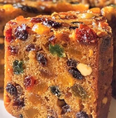 Homemade Old-Fashioned German Fruit Cake