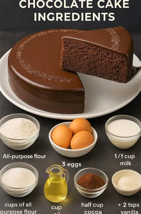 Chocolate Cake – Easy & Guaranteed Recipe