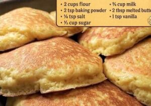 Fluffy Homemade Pancakes