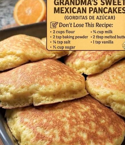 Fluffy Homemade Pancakes