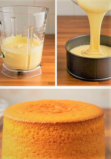 Blender Vanilla Cake