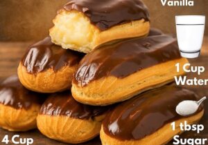 PERFECT ECLAIRS RECIPE