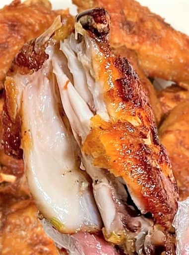 Best Easy Baked Sticky Honey Garlic Chicken Wings