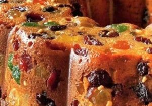 Old-Fashioned German Fruit Cake