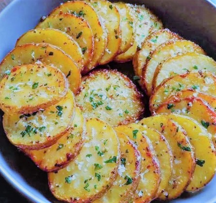 Sliced Baked Potatoes