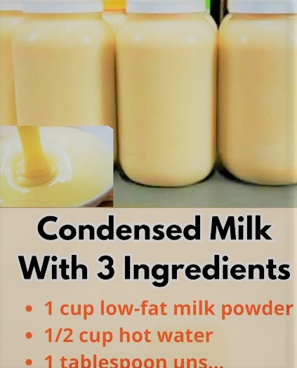 Sugar-free condensed milk with just 3 ingredients