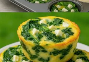 Spinach & Feta Egg Muffins