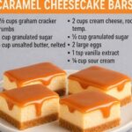 Caramel Cheesecake Bars