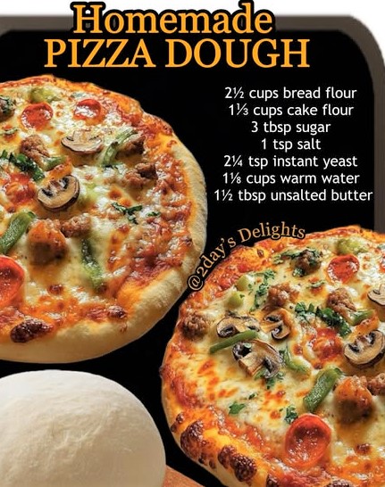 Foolproof Homemade Pizza Dough