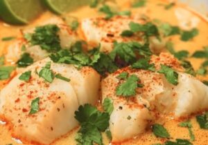 Coconut Lime Fish Soup